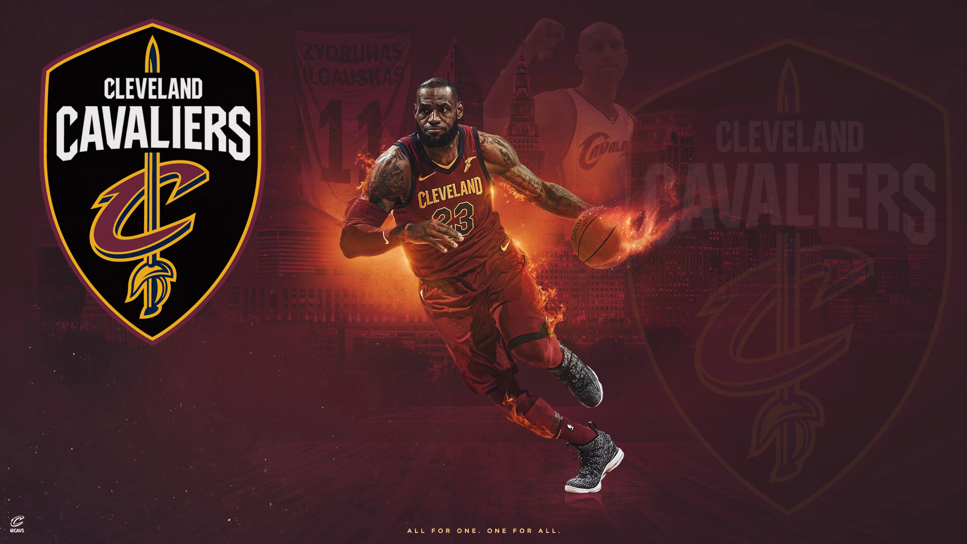 Backgrounds LeBron James HD 1920x1080