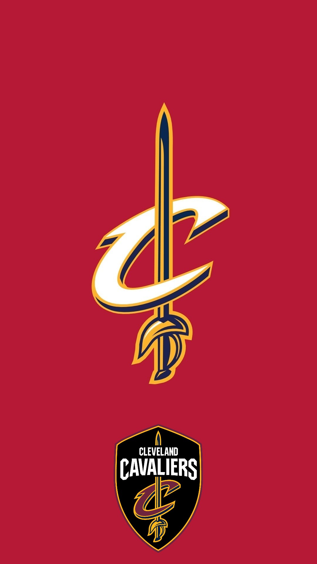 Cleveland Cavaliers iPhone X Wallpaper 1080x1920