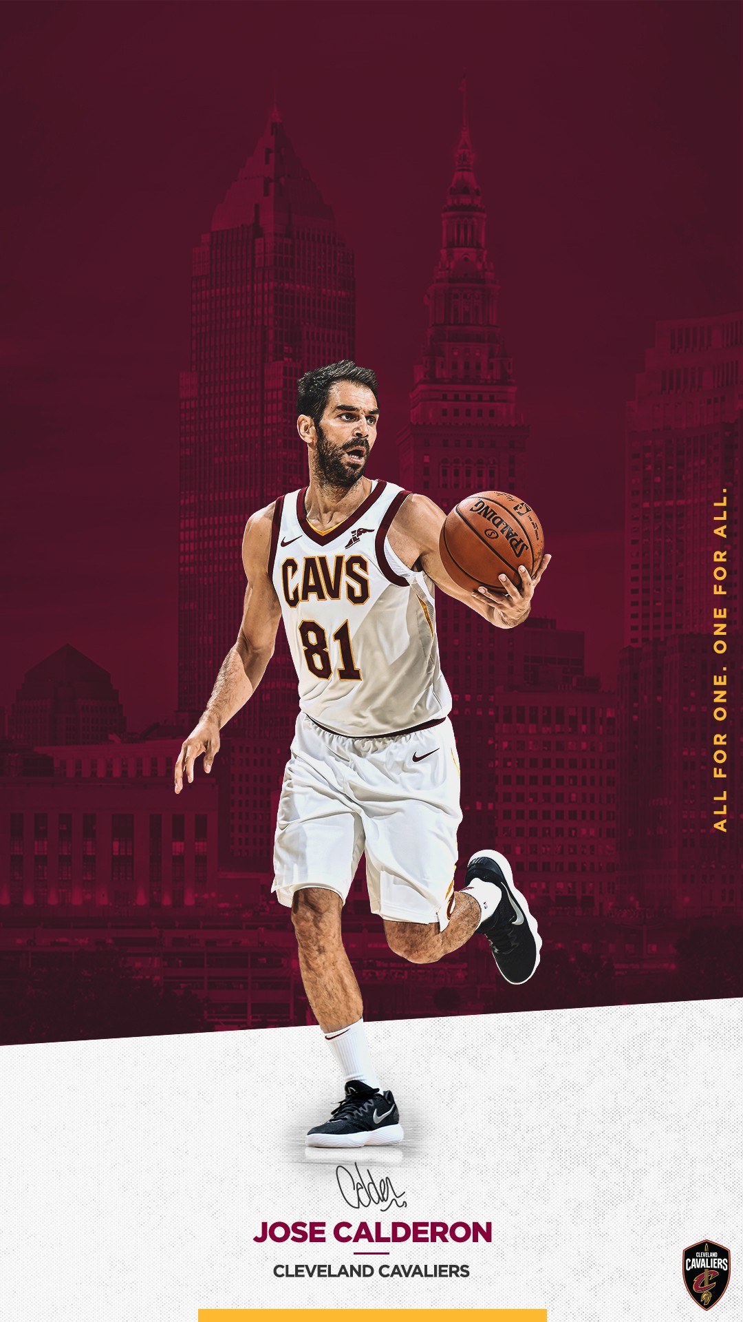 Jose Calderon Mobile Wallpaper 1080x1920