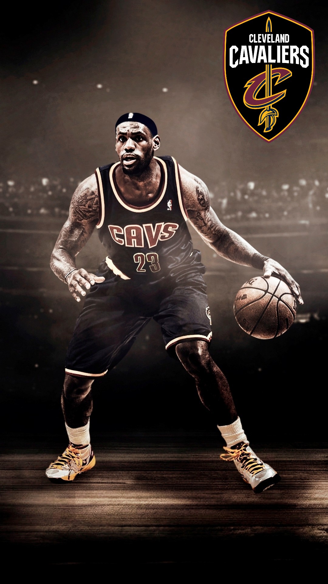Wallpaper Cleveland Cavaliers NBA Mobile 1080x1920