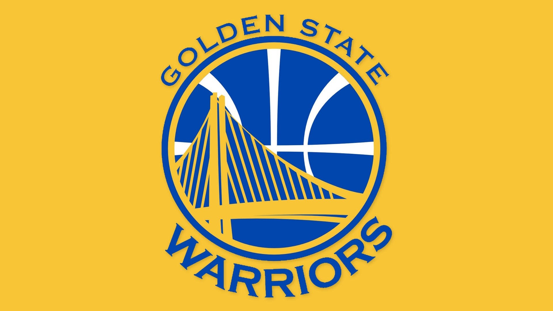 Golden State Warriors Logo Wallpaper with image dimensions 1920x1080 pixel. You can make this wallpaper for your Desktop Computer Backgrounds, Windows or Mac Screensavers, iPhone Lock screen, Tablet or Android and another Mobile Phone device