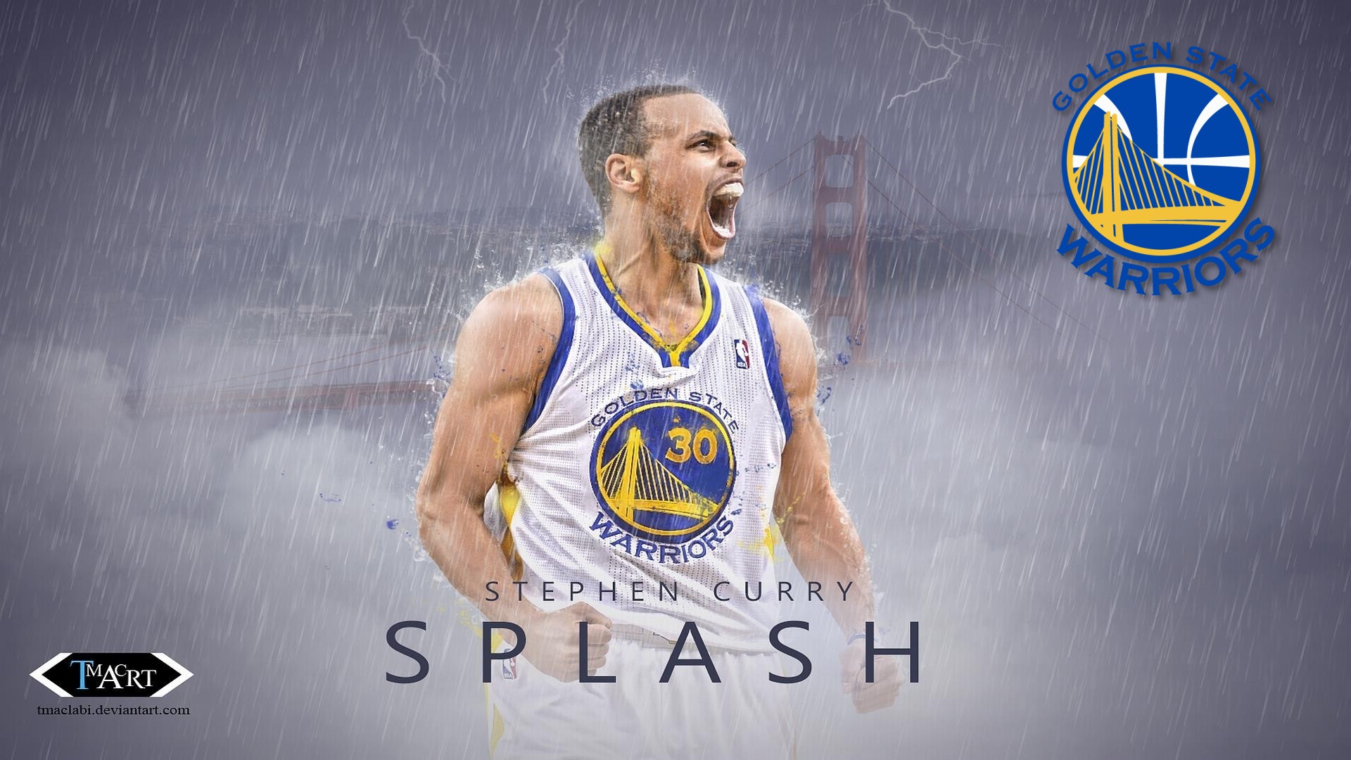 Stephen Curry Desktop Wallpapers with image dimensions 1920x1080 pixel. You can make this wallpaper for your Desktop Computer Backgrounds, Windows or Mac Screensavers, iPhone Lock screen, Tablet or Android and another Mobile Phone device