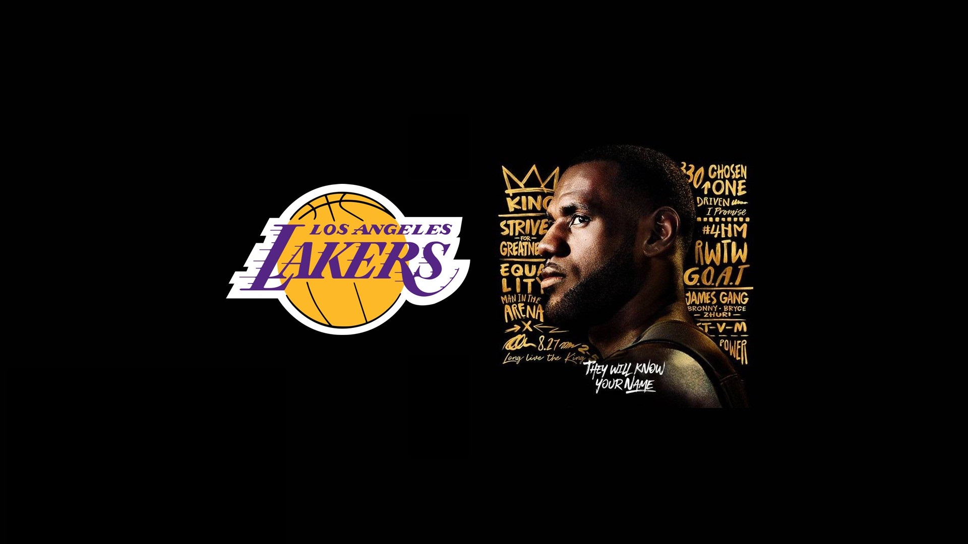 HD LeBron James Lakers Wallpapers with image dimensions 1920x1080 pixel. You can make this wallpaper for your Desktop Computer Backgrounds, Windows or Mac Screensavers, iPhone Lock screen, Tablet or Android and another Mobile Phone device