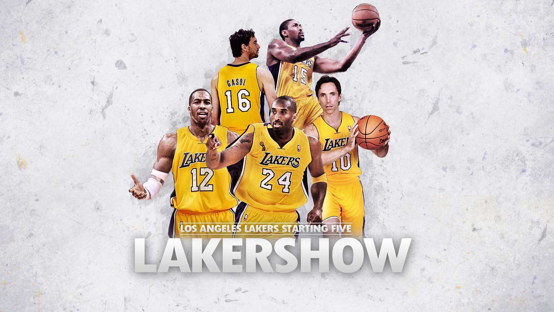 LA Lakers Desktop Wallpaper with image dimensions 1920x1080 pixel. You can make this wallpaper for your Desktop Computer Backgrounds, Windows or Mac Screensavers, iPhone Lock screen, Tablet or Android and another Mobile Phone device