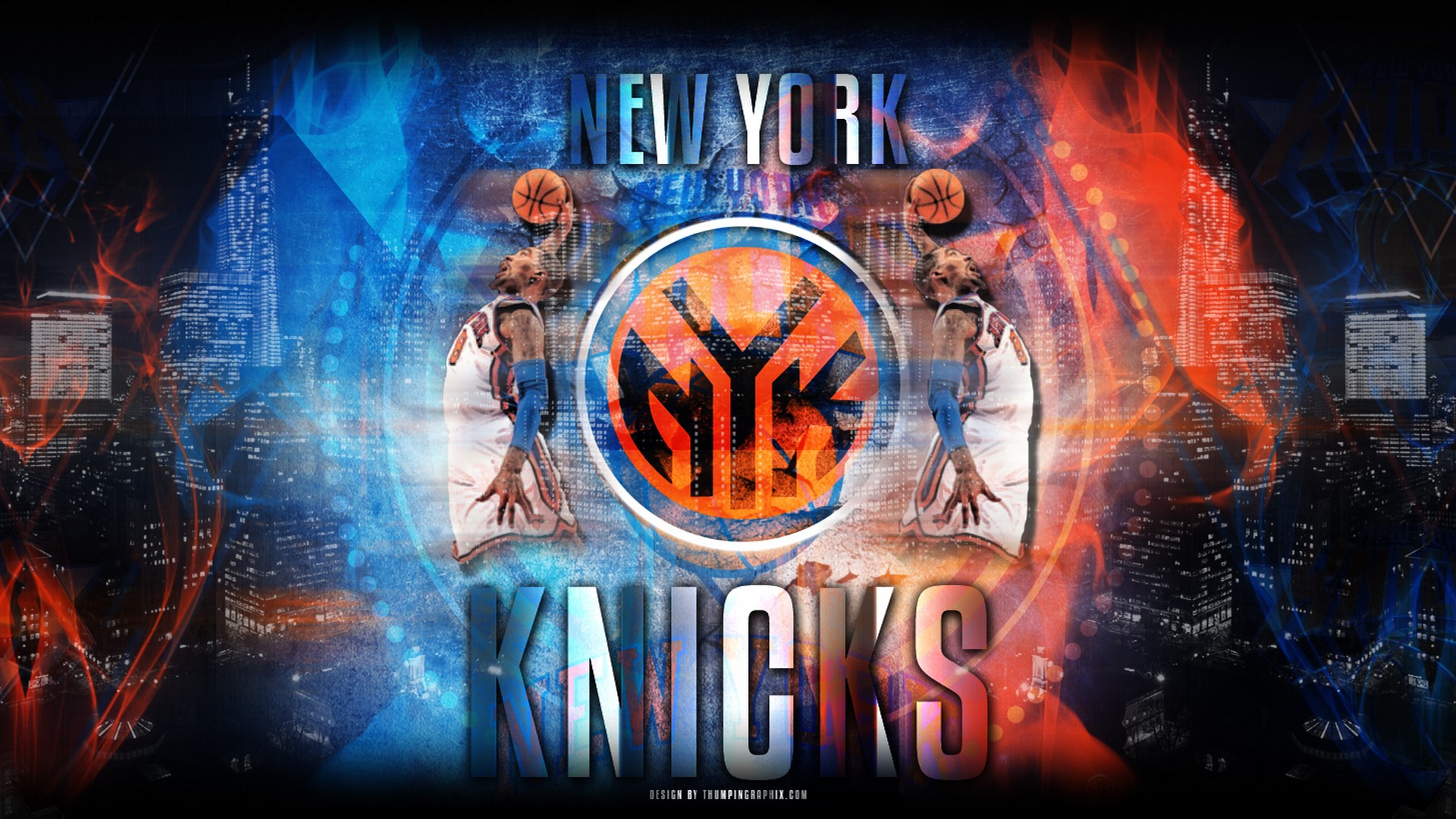 HD Backgrounds NY Knicks with image dimensions 1920x1080 pixel. You can make this wallpaper for your Desktop Computer Backgrounds, Windows or Mac Screensavers, iPhone Lock screen, Tablet or Android and another Mobile Phone device
