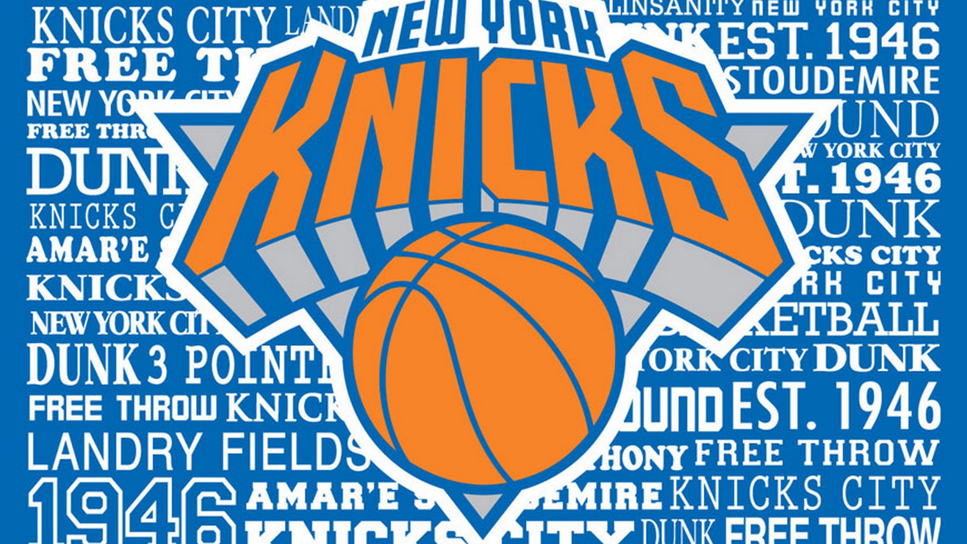 HD Backgrounds New York Knicks with image dimensions 1920x1080 pixel. You can make this wallpaper for your Desktop Computer Backgrounds, Windows or Mac Screensavers, iPhone Lock screen, Tablet or Android and another Mobile Phone device