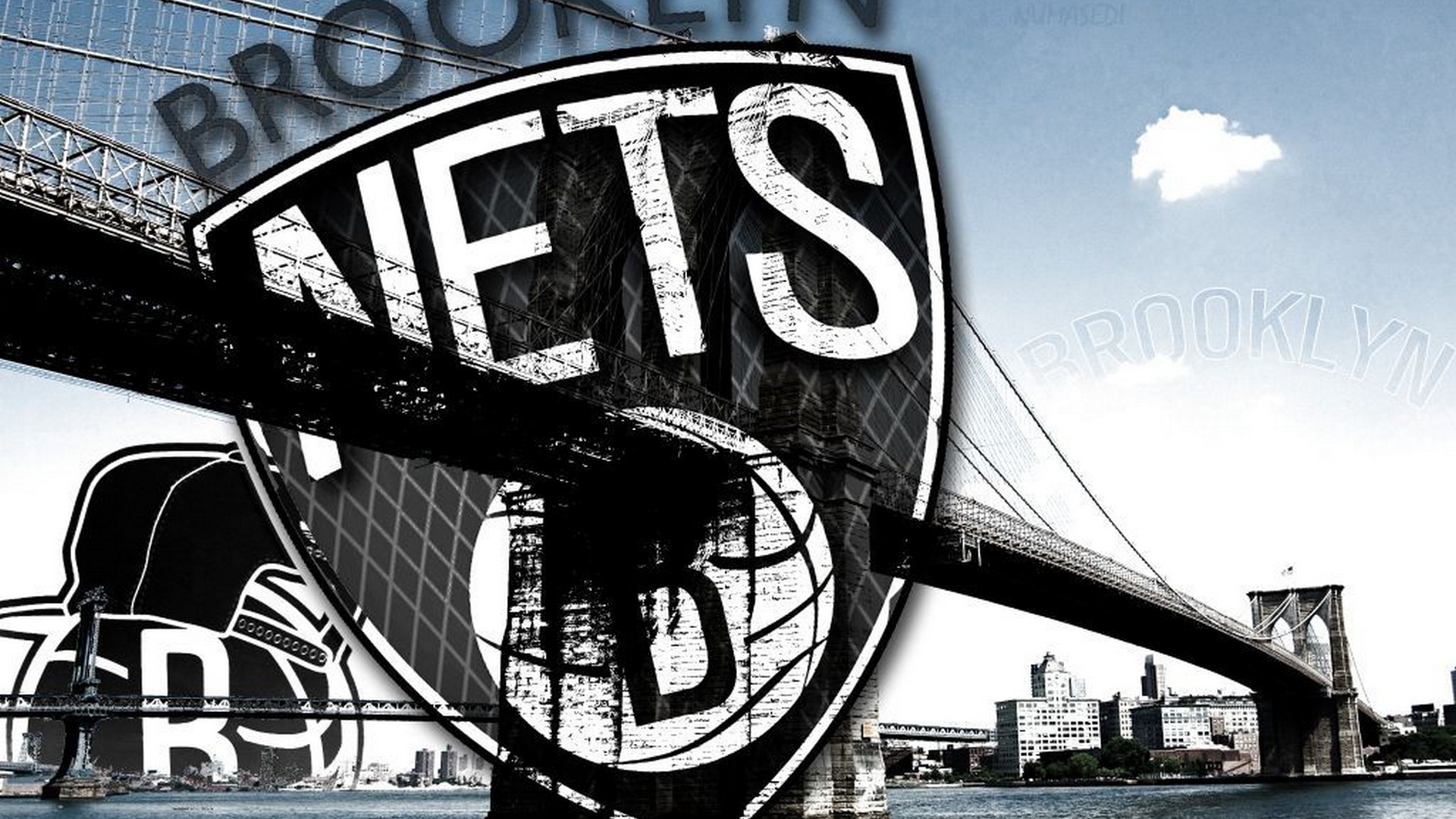 Brooklyn Nets Wallpaper with image dimensions 1920x1080 pixel. You can make this wallpaper for your Desktop Computer Backgrounds, Windows or Mac Screensavers, iPhone Lock screen, Tablet or Android and another Mobile Phone device