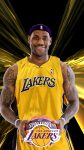 LeBron James Lakers iPhone X Wallpaper