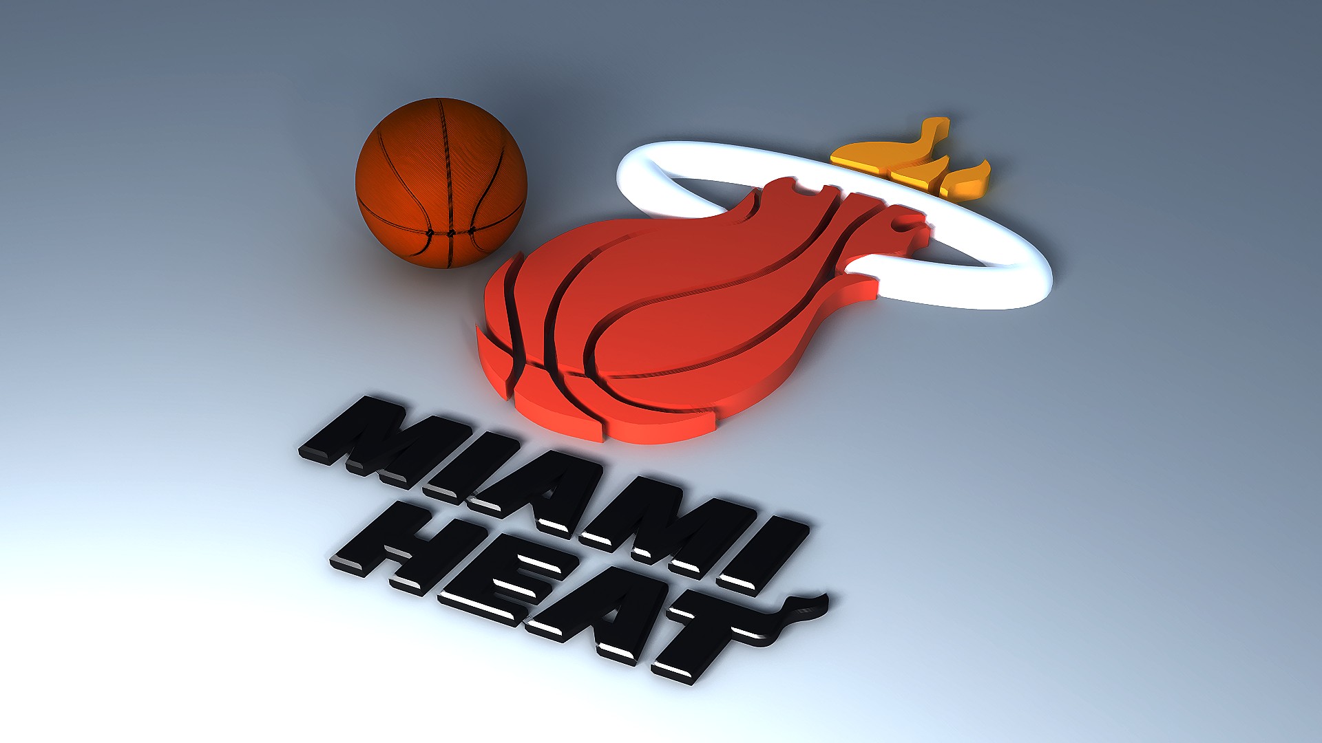 Miami Heat Desktop Wallpapers with high-resolution 1920x1080 pixel. You can use this wallpaper for your Desktop Computer Backgrounds, Windows or Mac Screensavers, iPhone Lock screen, Tablet or Android and another Mobile Phone device