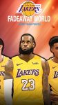 Wallpaper LA Lakers LeBron James iPhone