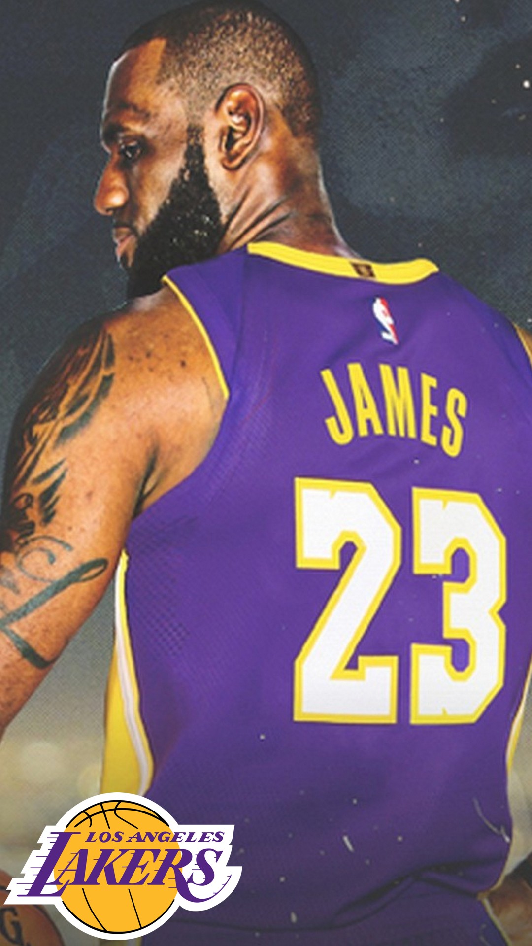 Wallpaper LeBron James Lakers iPhone with image dimensions 1080x1920 pixel. You can make this wallpaper for your Desktop Computer Backgrounds, Windows or Mac Screensavers, iPhone Lock screen, Tablet or Android and another Mobile Phone device