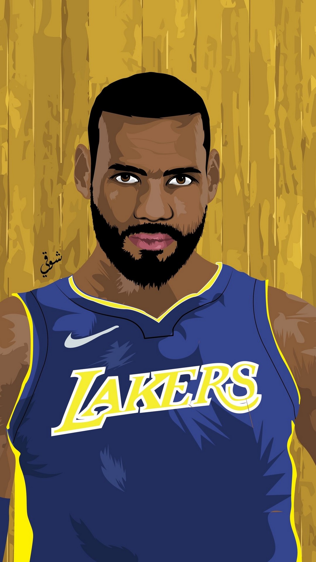 LeBron James LA Lakers iPhone X Wallpaper with high-resolution 1080x1920 pixel. You can use this wallpaper for your Desktop Computer Backgrounds, Windows or Mac Screensavers, iPhone Lock screen, Tablet or Android and another Mobile Phone device