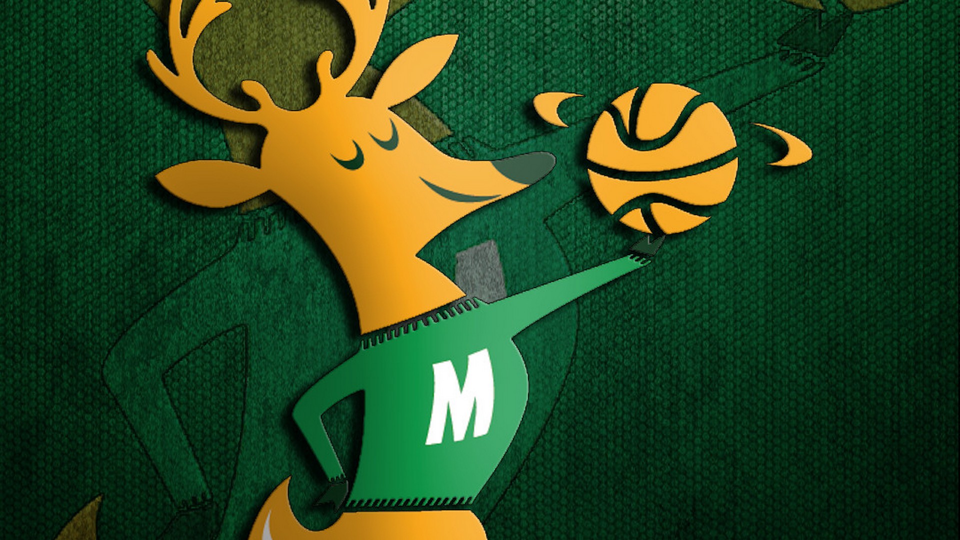 Milwaukee Bucks For Desktop Wallpaper with high-resolution 1920x1080 pixel. You can use this wallpaper for your Desktop Computer Backgrounds, Windows or Mac Screensavers, iPhone Lock screen, Tablet or Android and another Mobile Phone device