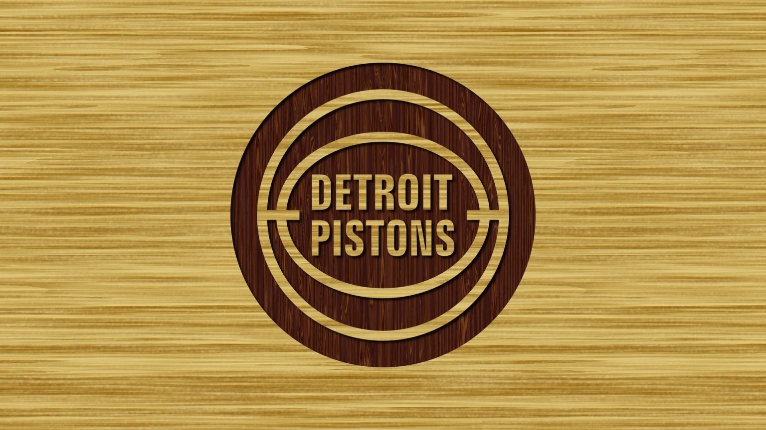 Detroit Pistons Logo Wallpaper HD 2022 Basketball Wallpaper