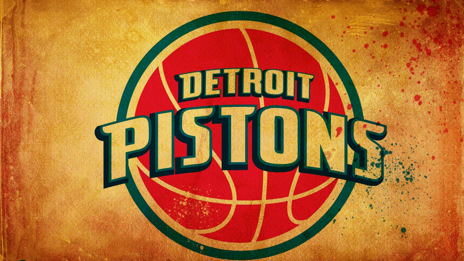 Detroit Pistons Logo Wallpaper with high-resolution 1920x1080 pixel. You can use this wallpaper for your Desktop Computer Backgrounds, Windows or Mac Screensavers, iPhone Lock screen, Tablet or Android and another Mobile Phone device