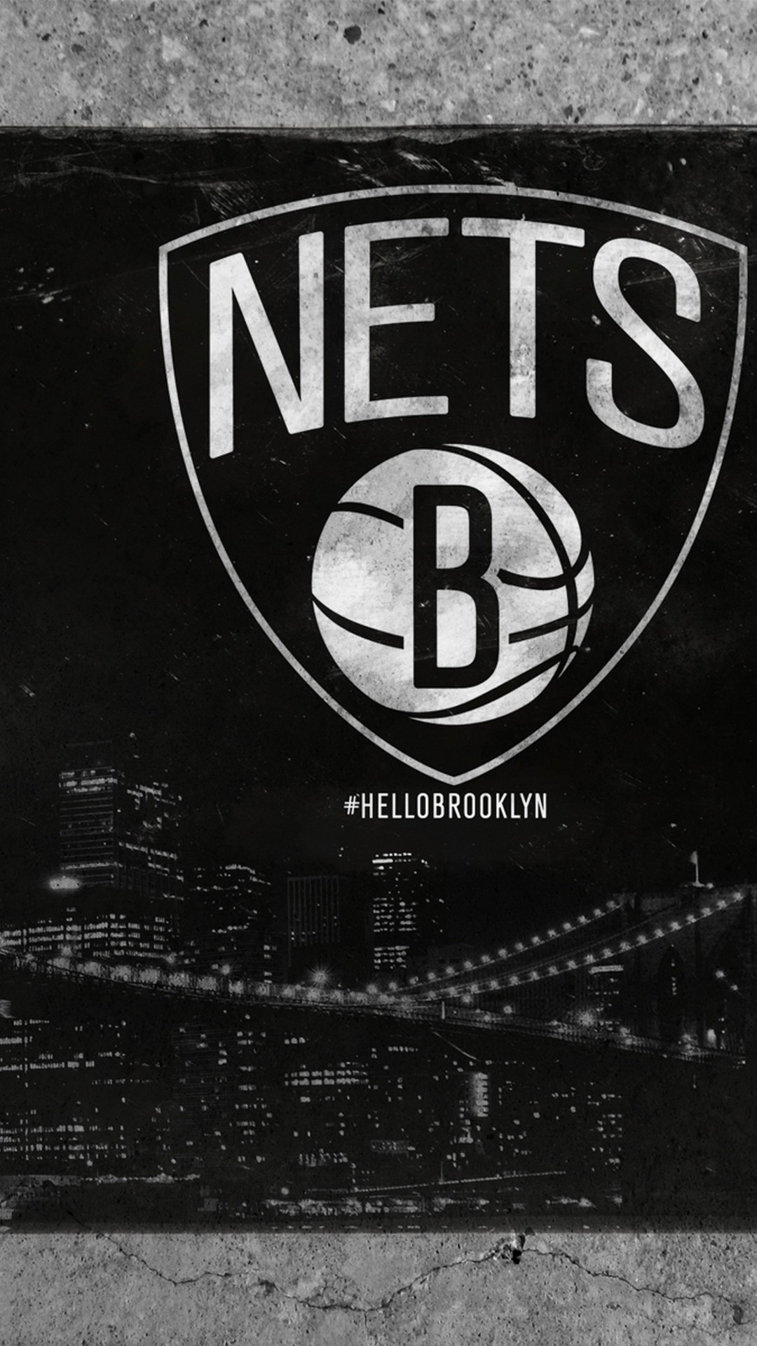 Brooklyn Nets Wallpaper iPhone HD with high-resolution 1080x1920 pixel. You can use this wallpaper for your Desktop Computer Backgrounds, Windows or Mac Screensavers, iPhone Lock screen, Tablet or Android and another Mobile Phone device
