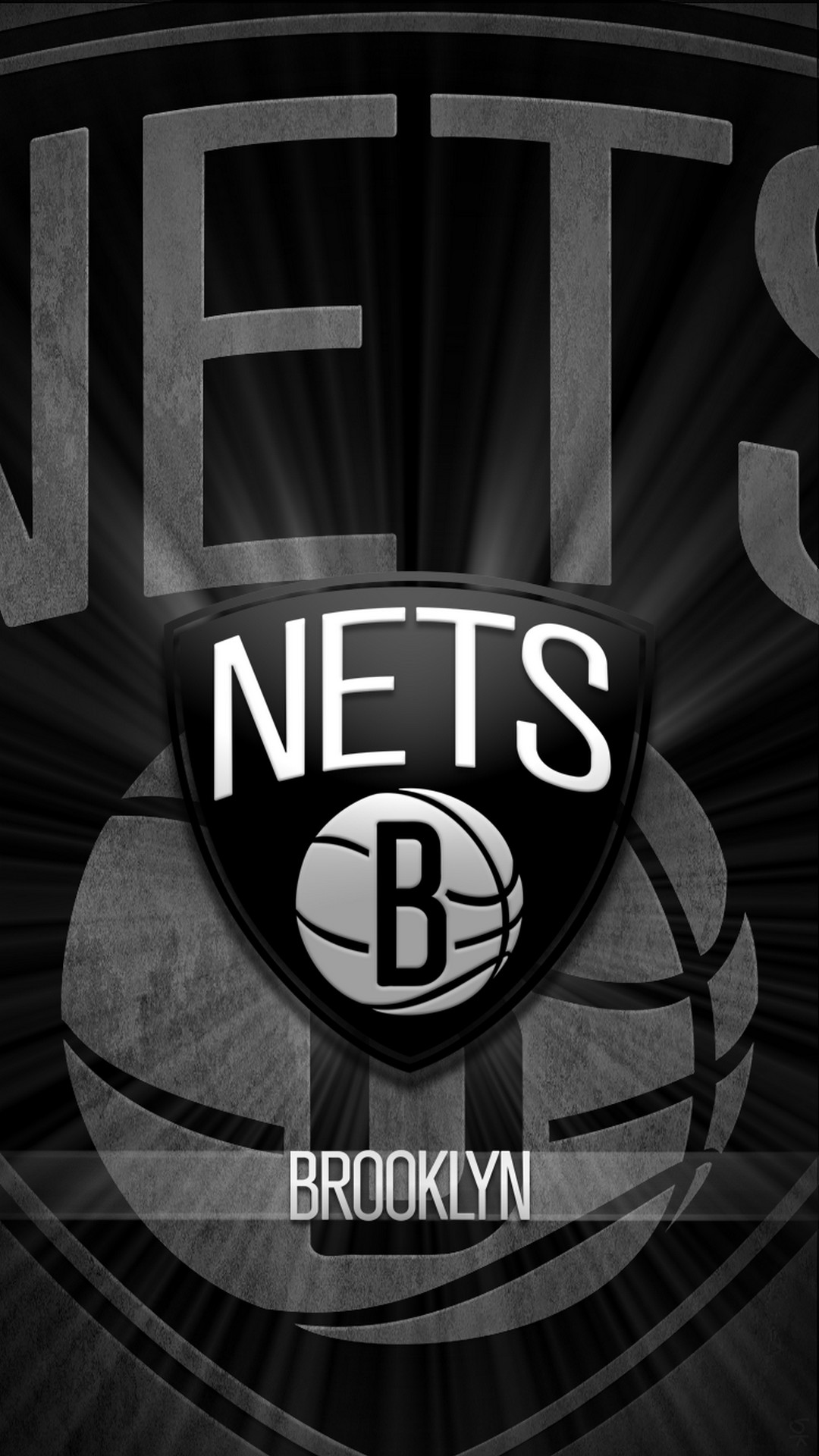 Brooklyn Nets iPhone 7 Plus Wallpaper with high-resolution 1080x1920 pixel. You can use this wallpaper for your Desktop Computer Backgrounds, Windows or Mac Screensavers, iPhone Lock screen, Tablet or Android and another Mobile Phone device