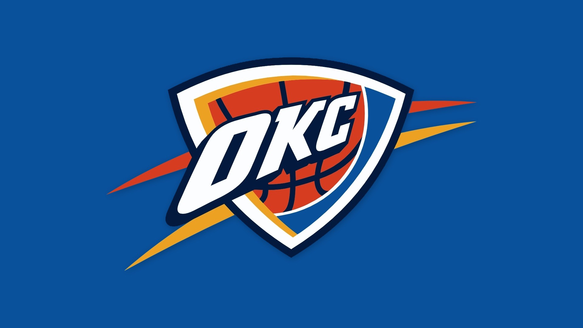 Oklahoma City Thunder HD Wallpapers with high-resolution 1920x1080 pixel. You can use this wallpaper for your Desktop Computer Backgrounds, Windows or Mac Screensavers, iPhone Lock screen, Tablet or Android and another Mobile Phone device