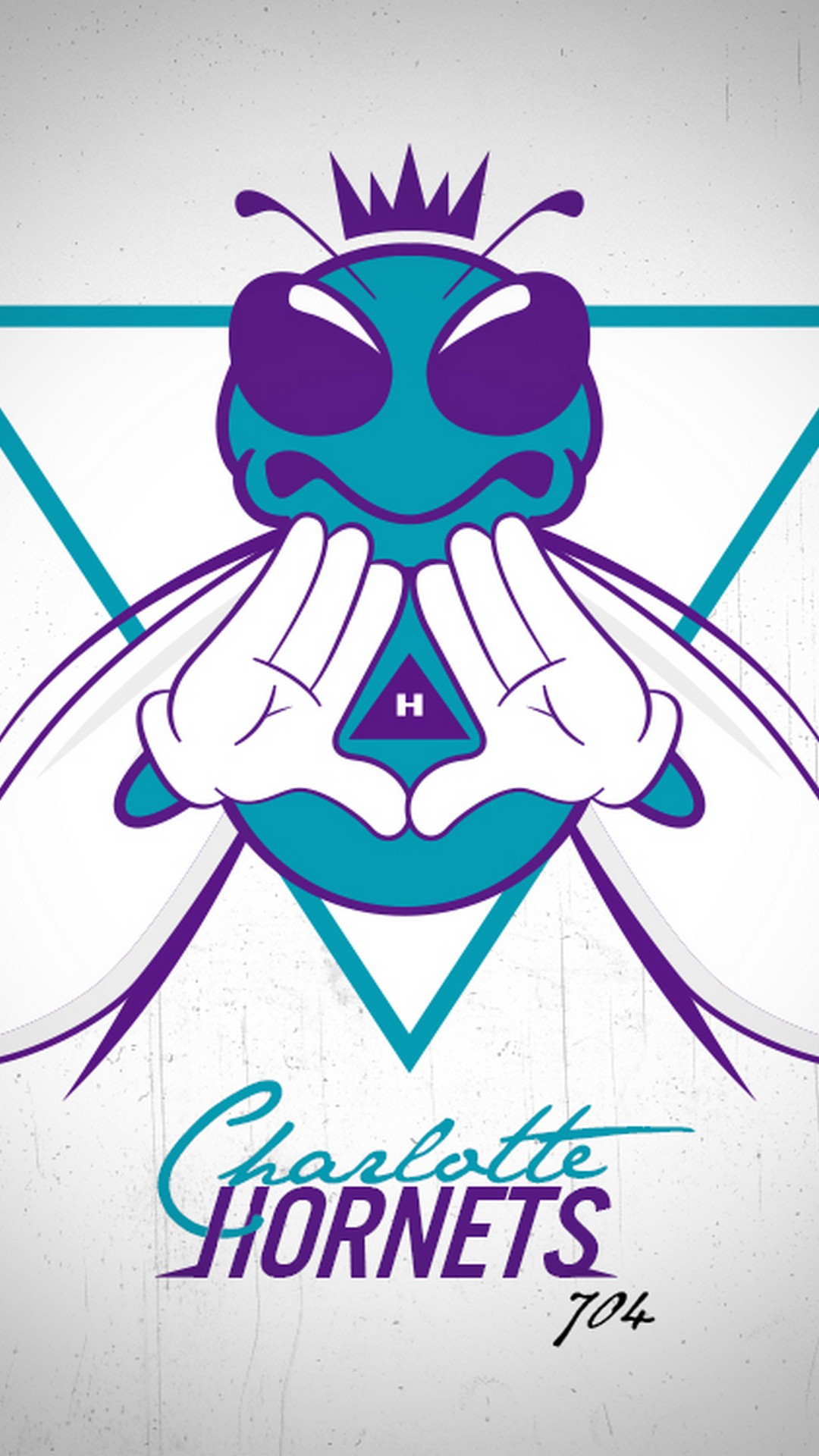 Charlotte Hornets HD Wallpaper For iPhone with high-resolution 1080x1920 pixel. You can use this wallpaper for your Desktop Computer Backgrounds, Windows or Mac Screensavers, iPhone Lock screen, Tablet or Android and another Mobile Phone device