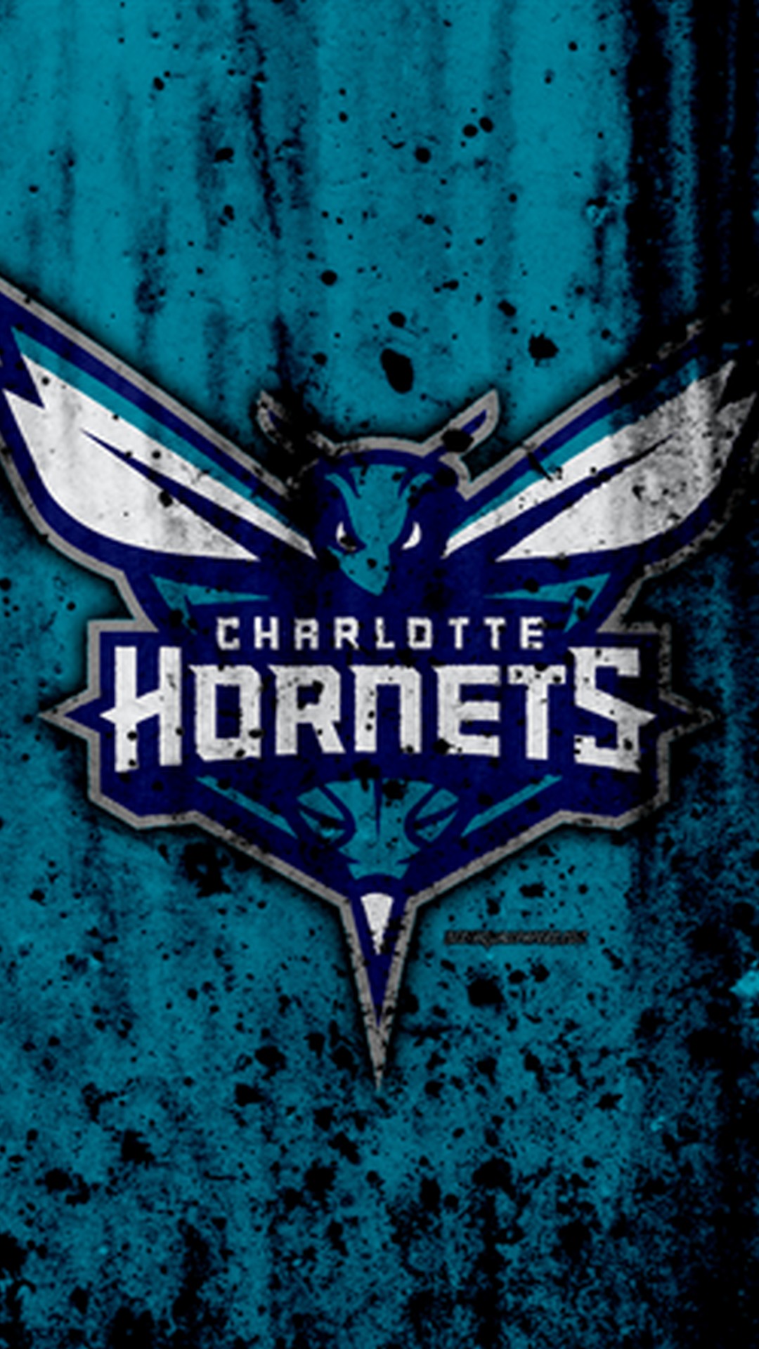 Wallpaper Charlotte Hornets iPhone with high-resolution 1080x1920 pixel. You can use this wallpaper for your Desktop Computer Backgrounds, Windows or Mac Screensavers, iPhone Lock screen, Tablet or Android and another Mobile Phone device