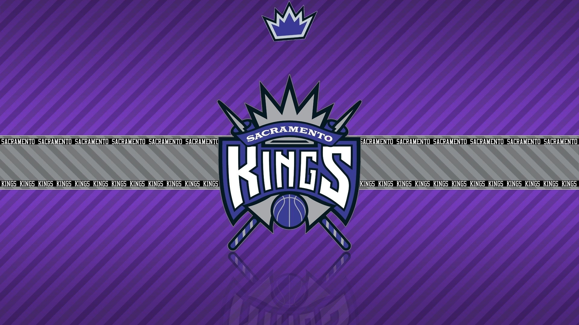 HD Desktop Wallpaper Sacramento Kings Logo with high-resolution 1920x1080 pixel. You can use this wallpaper for your Desktop Computer Backgrounds, Windows or Mac Screensavers, iPhone Lock screen, Tablet or Android and another Mobile Phone device